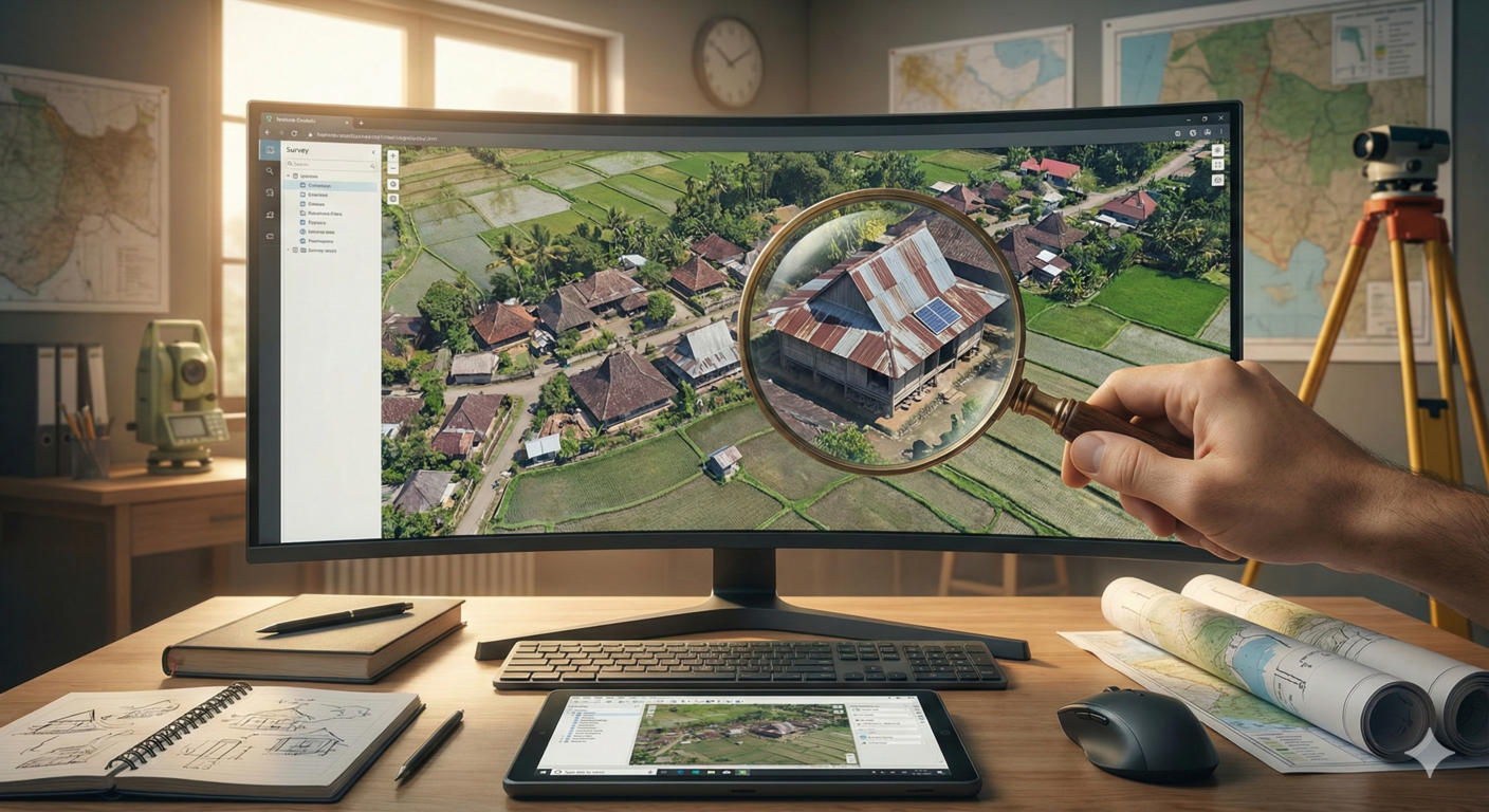 Panduan Interpretasi Citra: Cara Membedakan Sawah, Kebun, dan Pemukiman di Peta Satelit